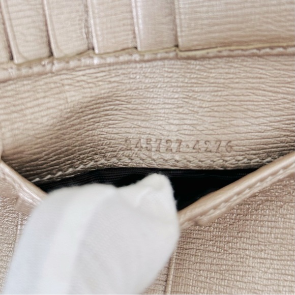 Gucci Lovely Heart Bifold Wallet - Champagne Gold - Picture 10 of 12